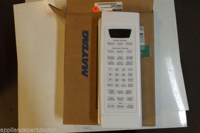 MAYTAG MICROWAVE 53001500 CONTROL PANEL SWITCH NEW IN BOX MAYTAG MICROWAVE 53001500 CONTROL PANEL SWITCH NEW IN BOX